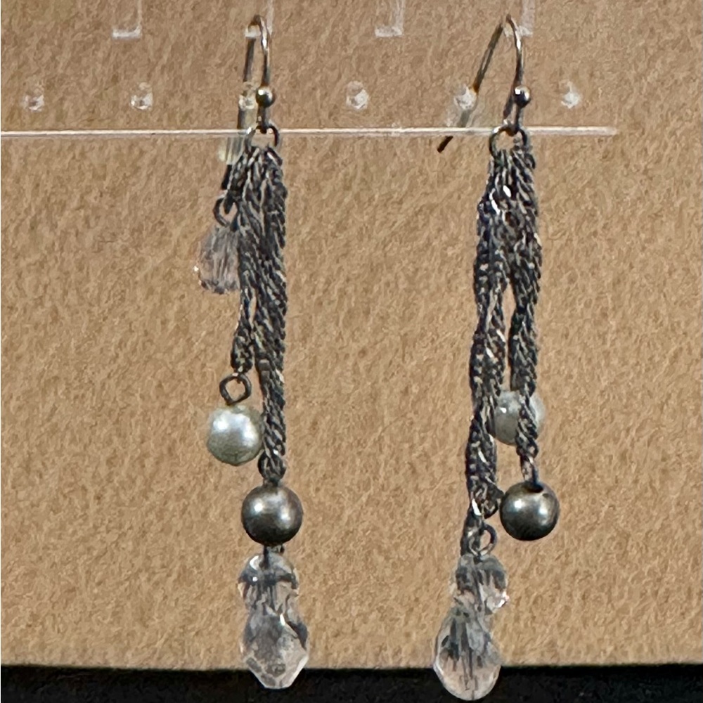 Chain and Beads Eartings